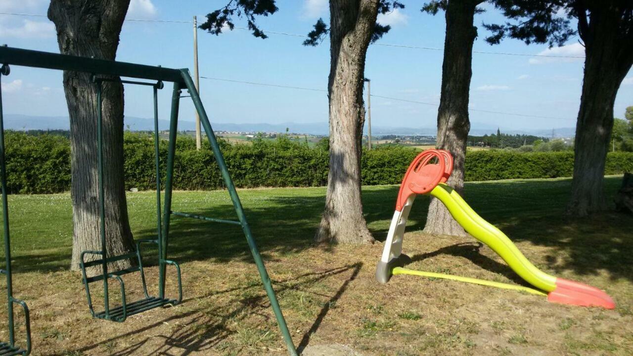 Agritur Villa Osvaldo Castiglione Del Lago Perugia Colazione Piscina Acqua Salata Ngoại thất bức ảnh