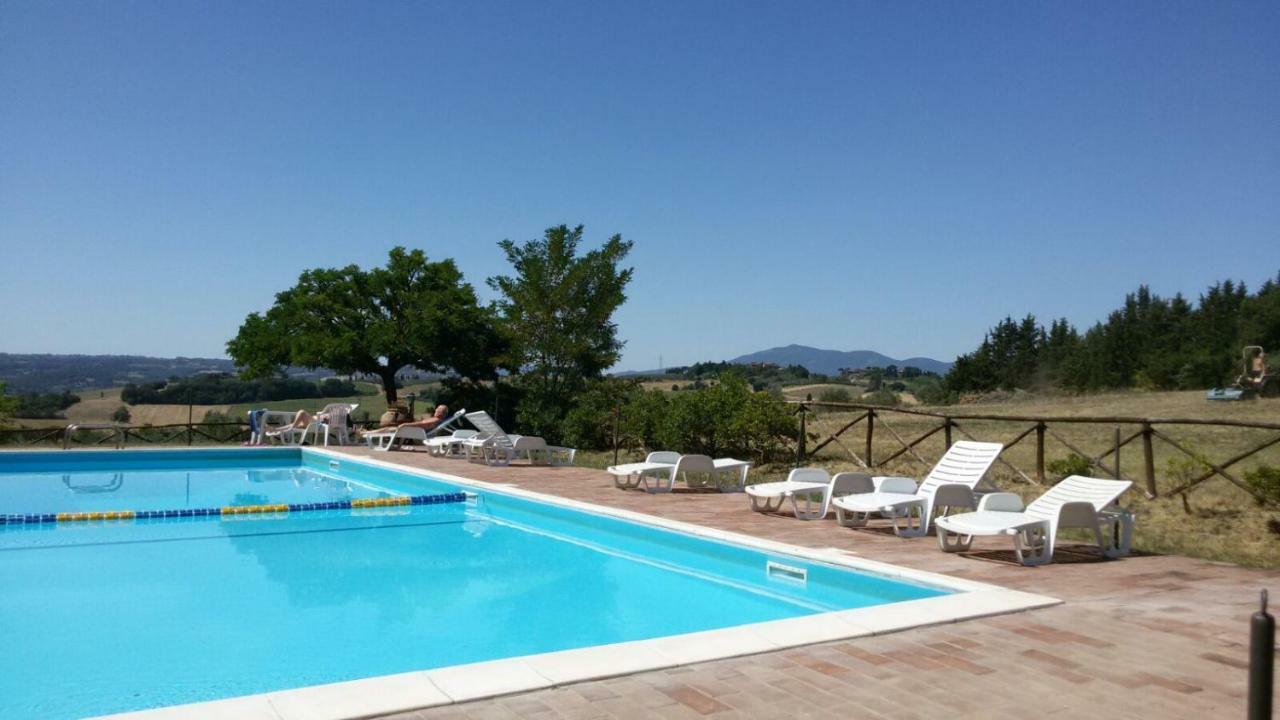 Agritur Villa Osvaldo Castiglione Del Lago Perugia Colazione Piscina Acqua Salata Ngoại thất bức ảnh
