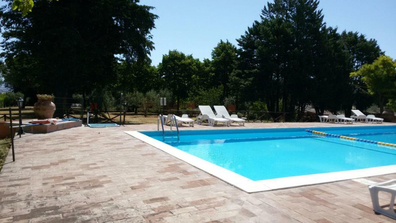 Agritur Villa Osvaldo Castiglione Del Lago Perugia Colazione Piscina Acqua Salata Ngoại thất bức ảnh